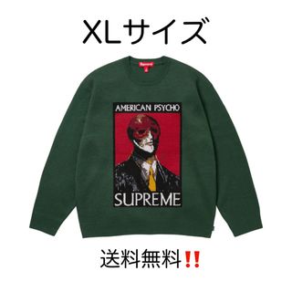 シュプリーム(Supreme)のSupreme American Psycho Sweater  XLサイズ(ニット/セーター)