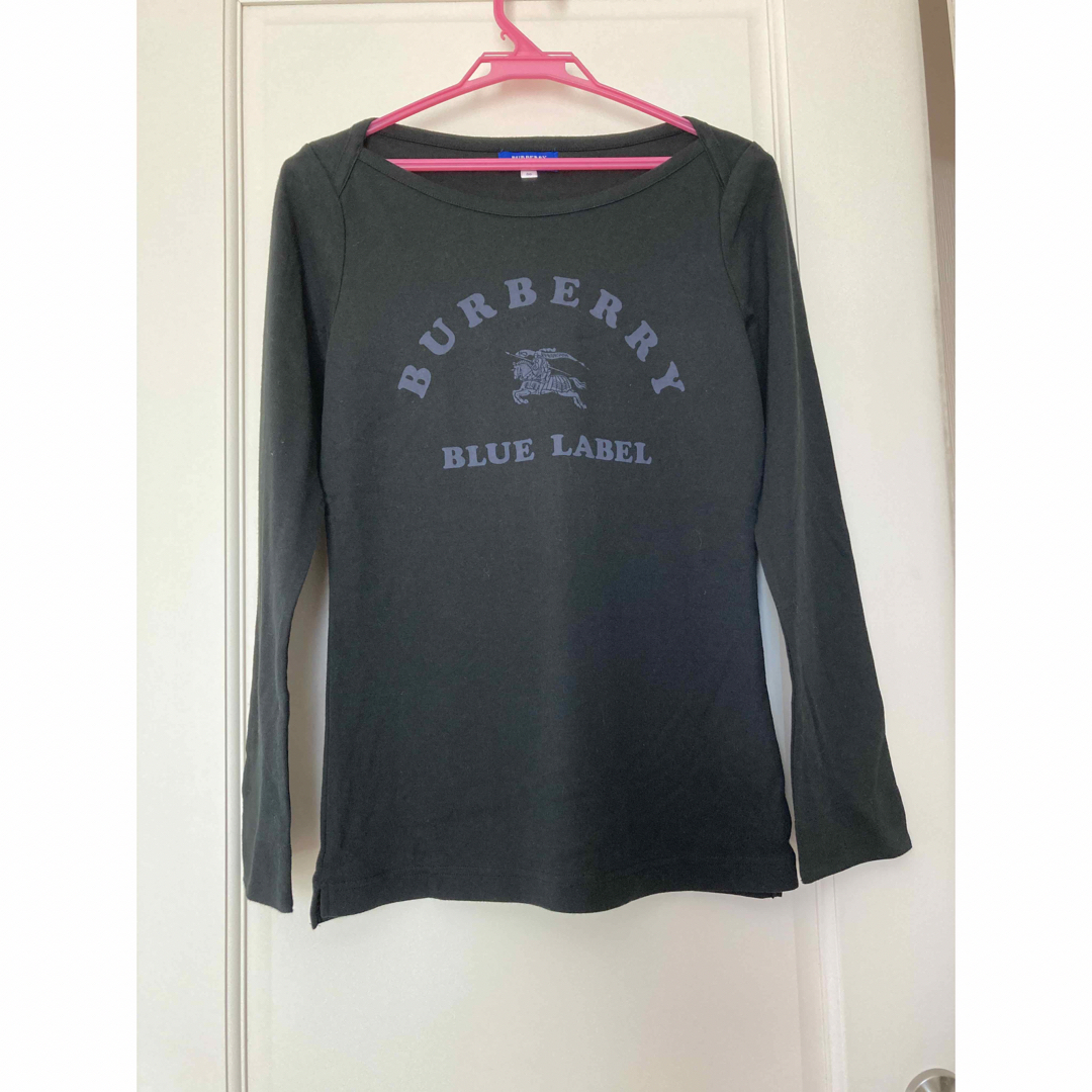 美品 希少 バーバリーブルーレーベル ホースマーク入り トップス Tシャツ