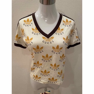 グッチ(Gucci)のGUCCI adidas コラボtシャツ(Tシャツ(半袖/袖なし))