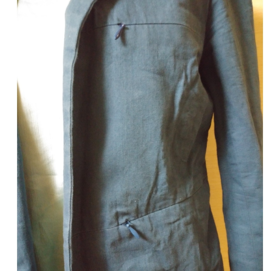 H.P.FRANCE(アッシュペーフランス)のヒッピネス　スモーキーブルージャケット レディースのジャケット/アウター(その他)の商品写真