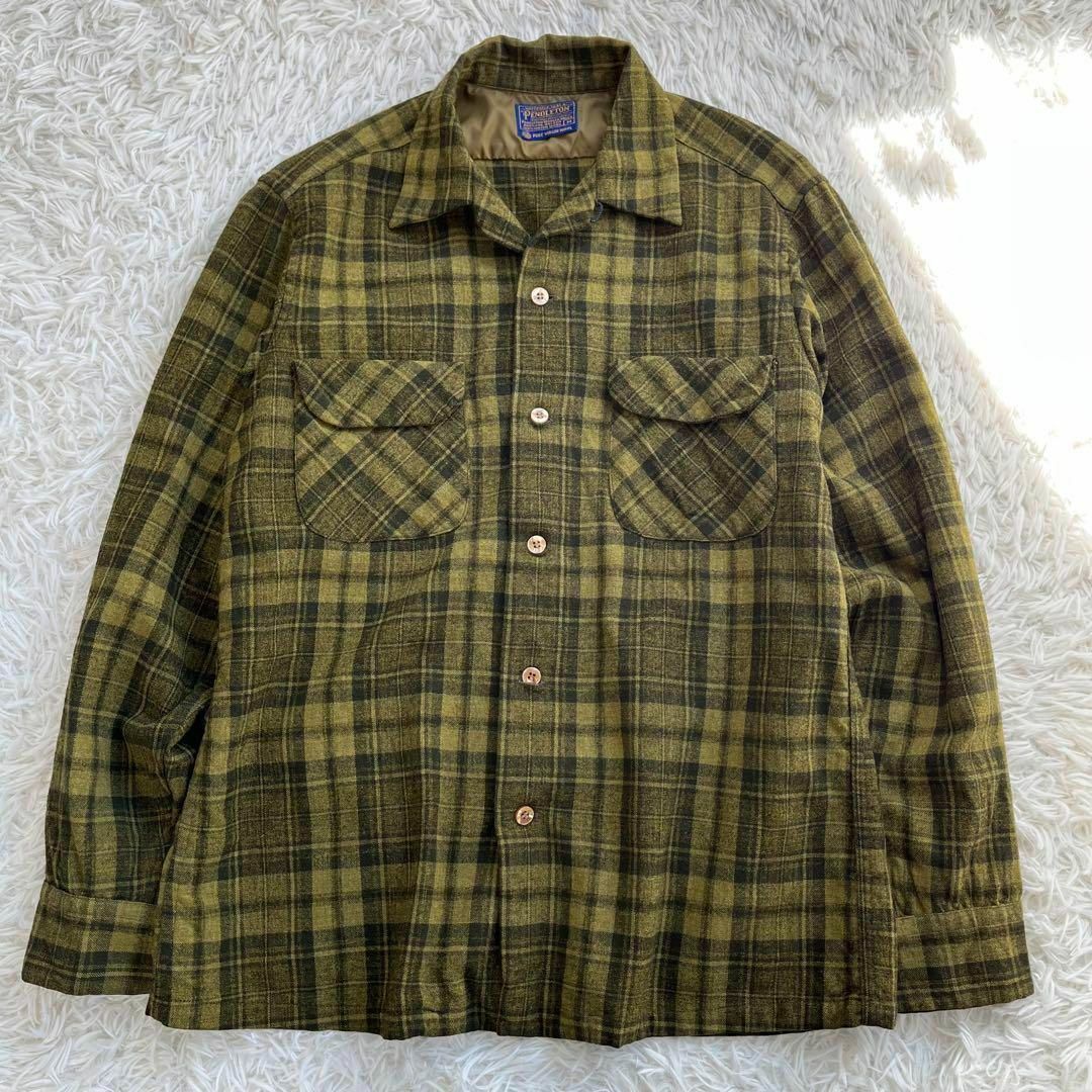 60's PENDLETON ネルシャツ チェックシャツ