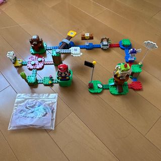 レゴスーパーマリオ(レゴ スーパーマリオ)のLEGO マリオ スターターセット+キャラクターパック3種(キャラクターグッズ)