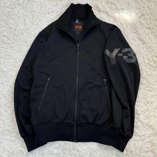 美品 Y-3 ロゴ トラックジャケット ジャージ ダブルジップ Lサイズ