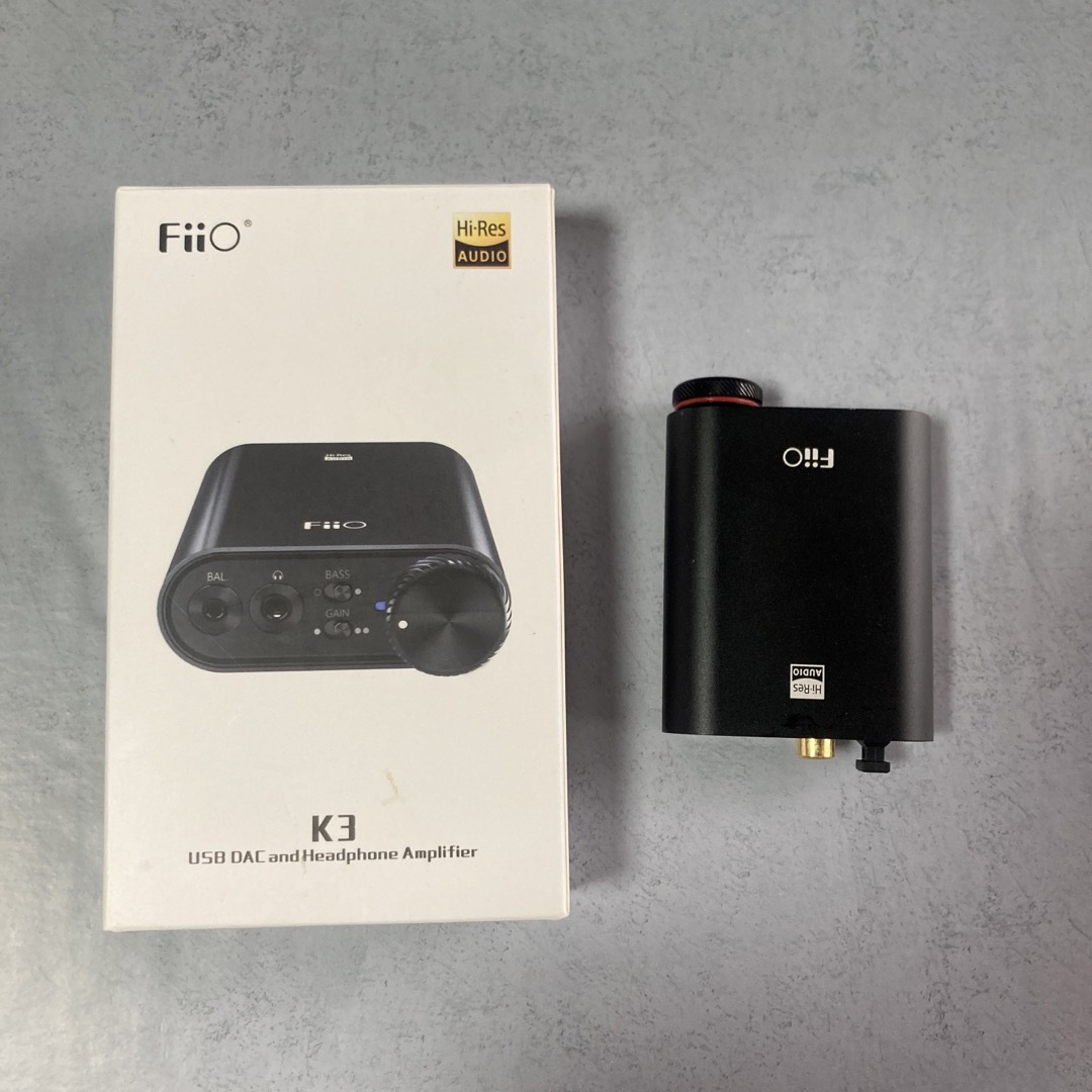 FiiO(フィーオ)のFiio k3 スマホ/家電/カメラのオーディオ機器(ヘッドフォン/イヤフォン)の商品写真