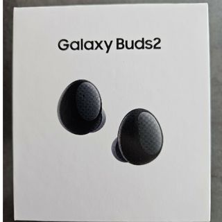 サムスン(SAMSUNG)のSAMSUNG ワイヤレスイヤホン GALAXY BUDS2 BLACK ONY(ヘッドフォン/イヤフォン)