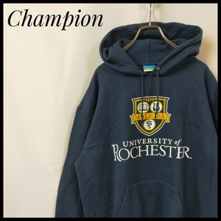 Champion - チャンピオン プルオーバーパーカー カレッジロゴ ゆるだぼ ...