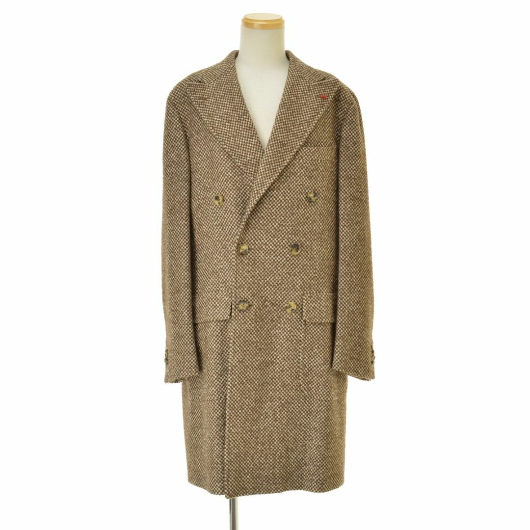 ISAIA】アルパカ混 ダブルチェスターウールコートの通販 by ブランド