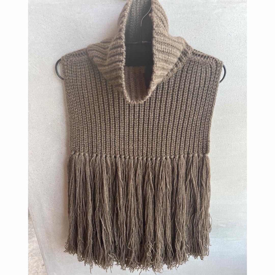 値下げ　【GOOD GRIEF/グッドグリーフ】Knit Fringe