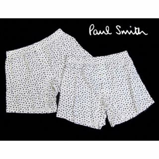 ポールスミス(Paul Smith)の【ポールスミス/Paul Smith】メンズニットトランクス・M・ホワイト×2枚(トランクス)