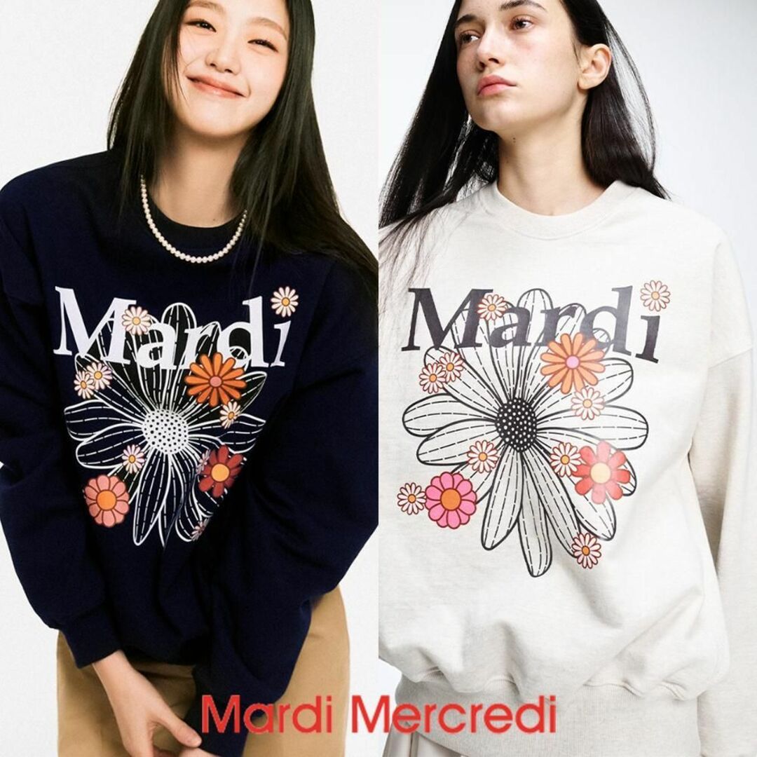 Mardi Mercredi マルディメクルディ スウェット キムゴウン 着用