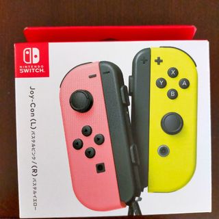 ニンテンドースイッチ(Nintendo Switch)のSwitch　ジョイコン　パステルピンク/パステルイエロー　新品未使用(その他)