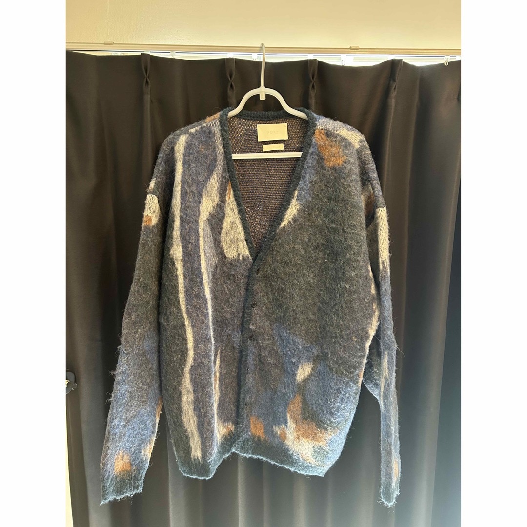 YOKE ROTHKO JACQUARD CARDIGAN 1