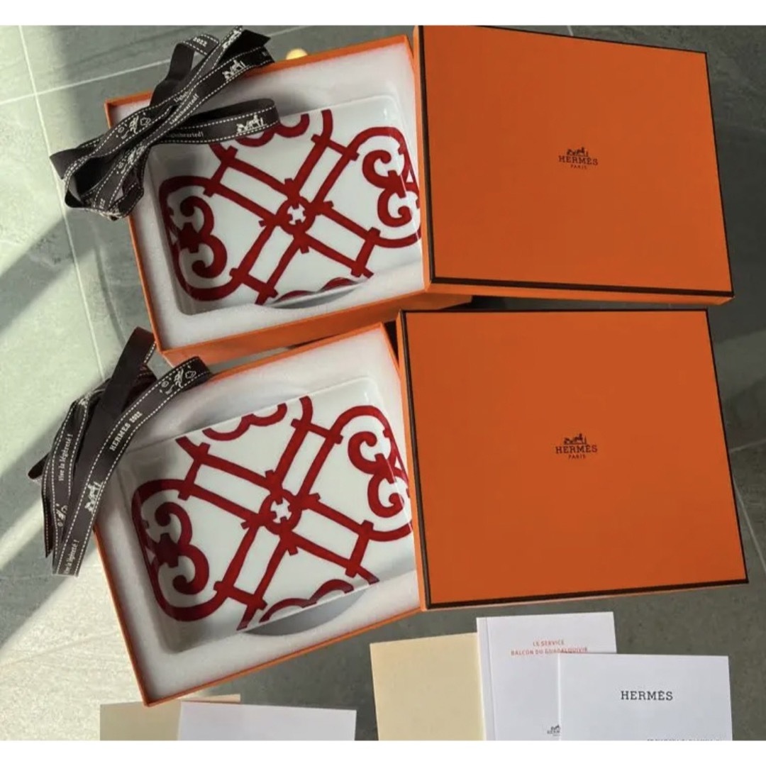 <入手困難>レア✨HERMES ガダルキヴィール 長方形皿 1枚 16x12cm