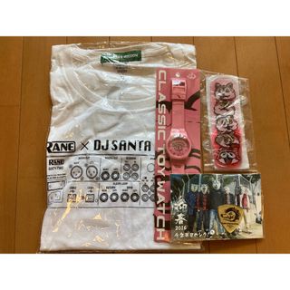 マンウィズアミッション(MAN WITH A MISSION)の★マンウィズ・コラボTシャツ＆腕時計＆クールジェル★未使用！おまけ付！MWAM(ポップス/ロック(邦楽))