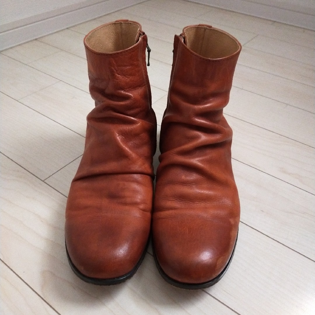 PADRONE サイドジップブーツ SIDE ZIP BOOTS ドレープ - ブーツ