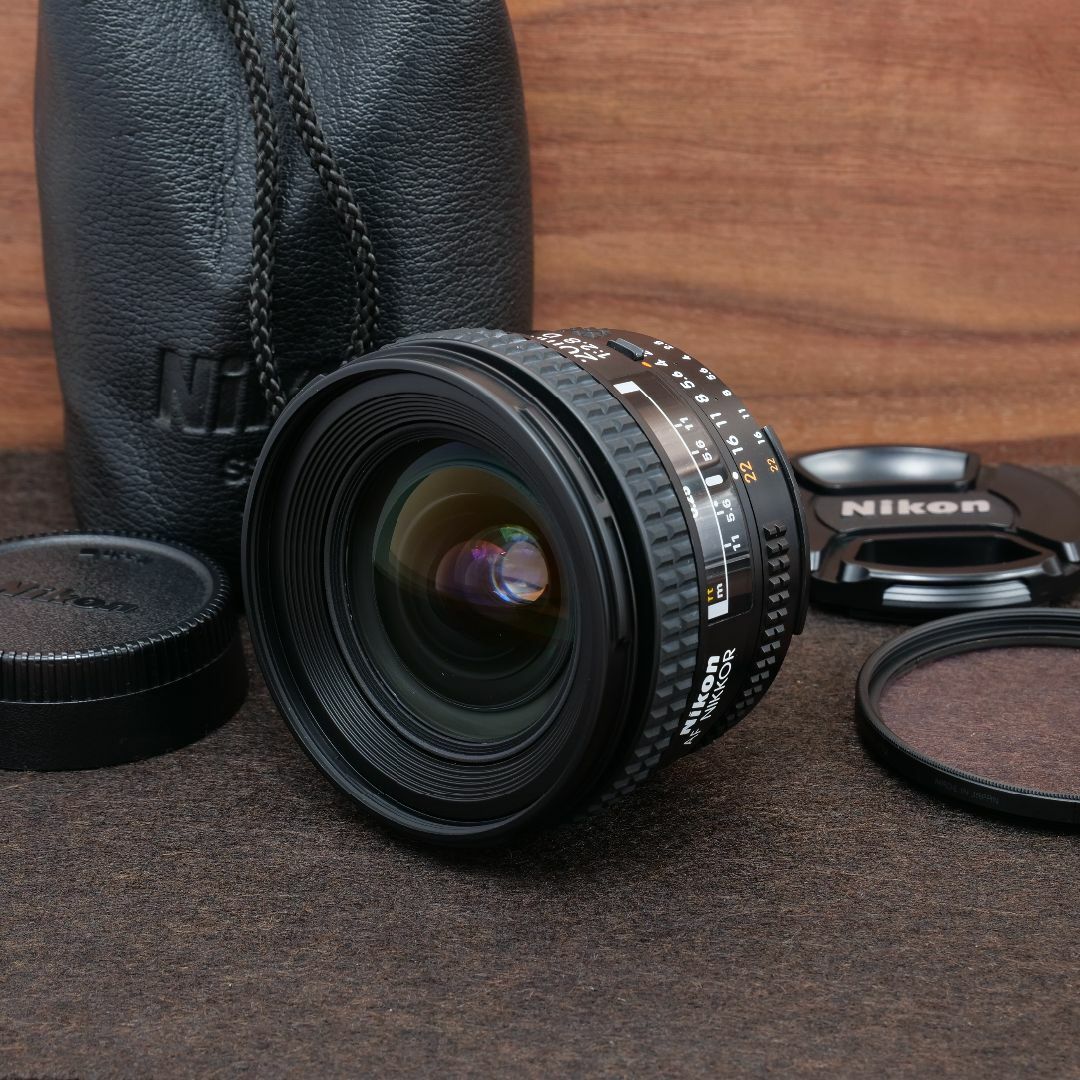 【美品】AI AF Nikkor 20mm f/2.8D Nikon単焦点レンズ