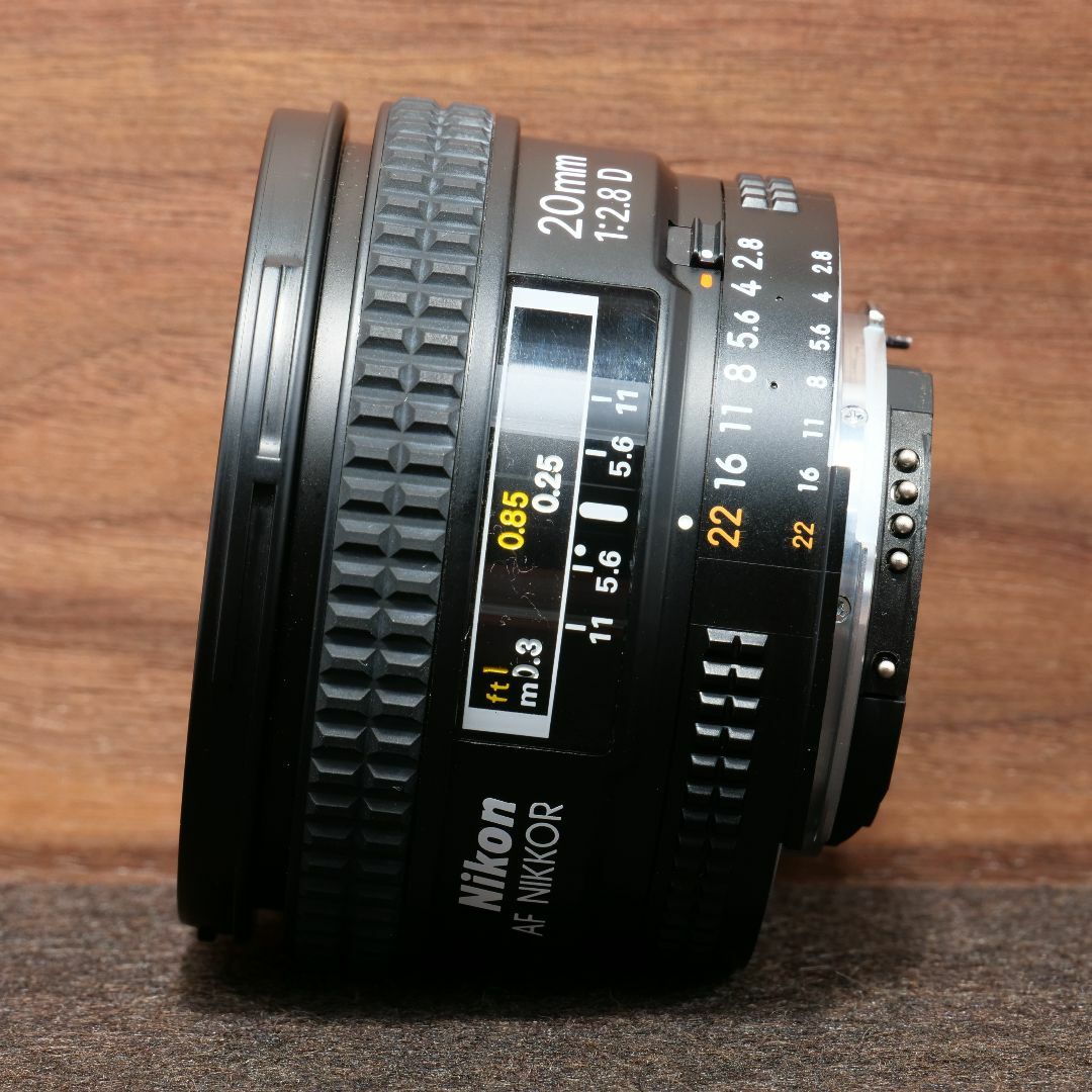 Nikon - NIKON AF NIKKOR 20mm F2.8D ニコン 広角単焦点レンズの通販