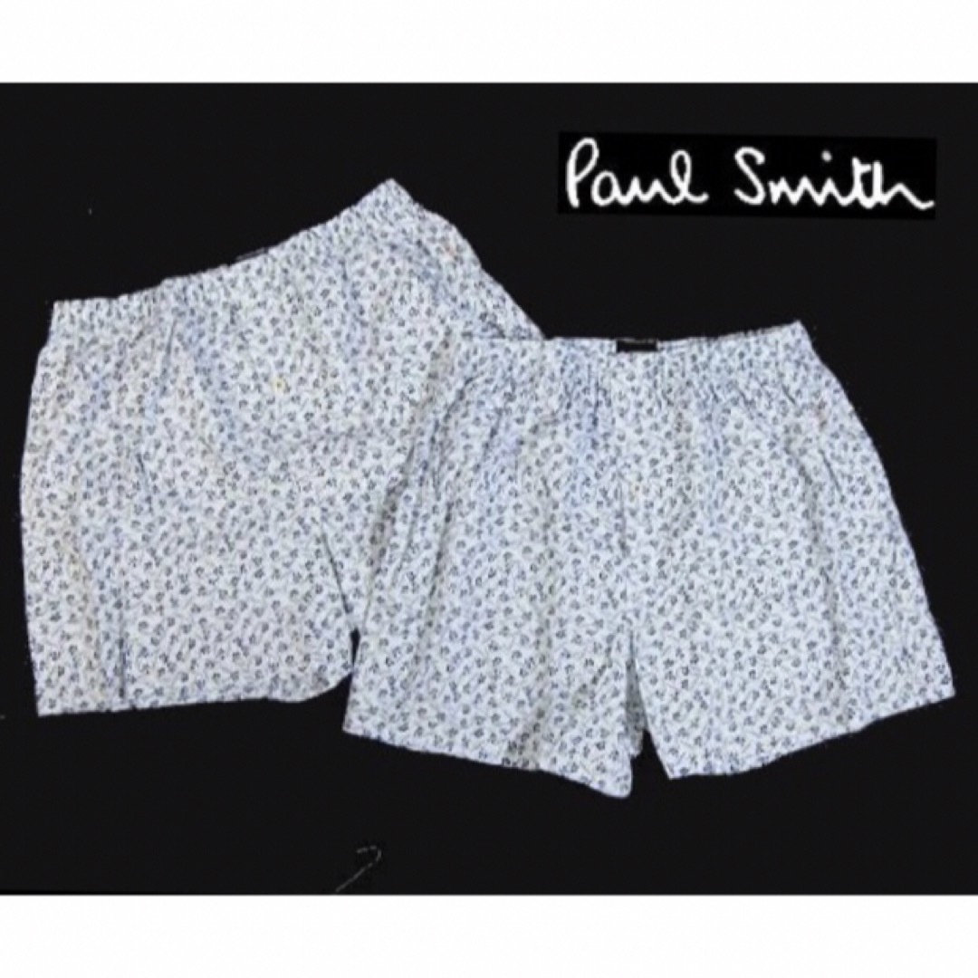 【ポールスミス/Paul Smith】メンズトランクス・M・サックス系×2枚