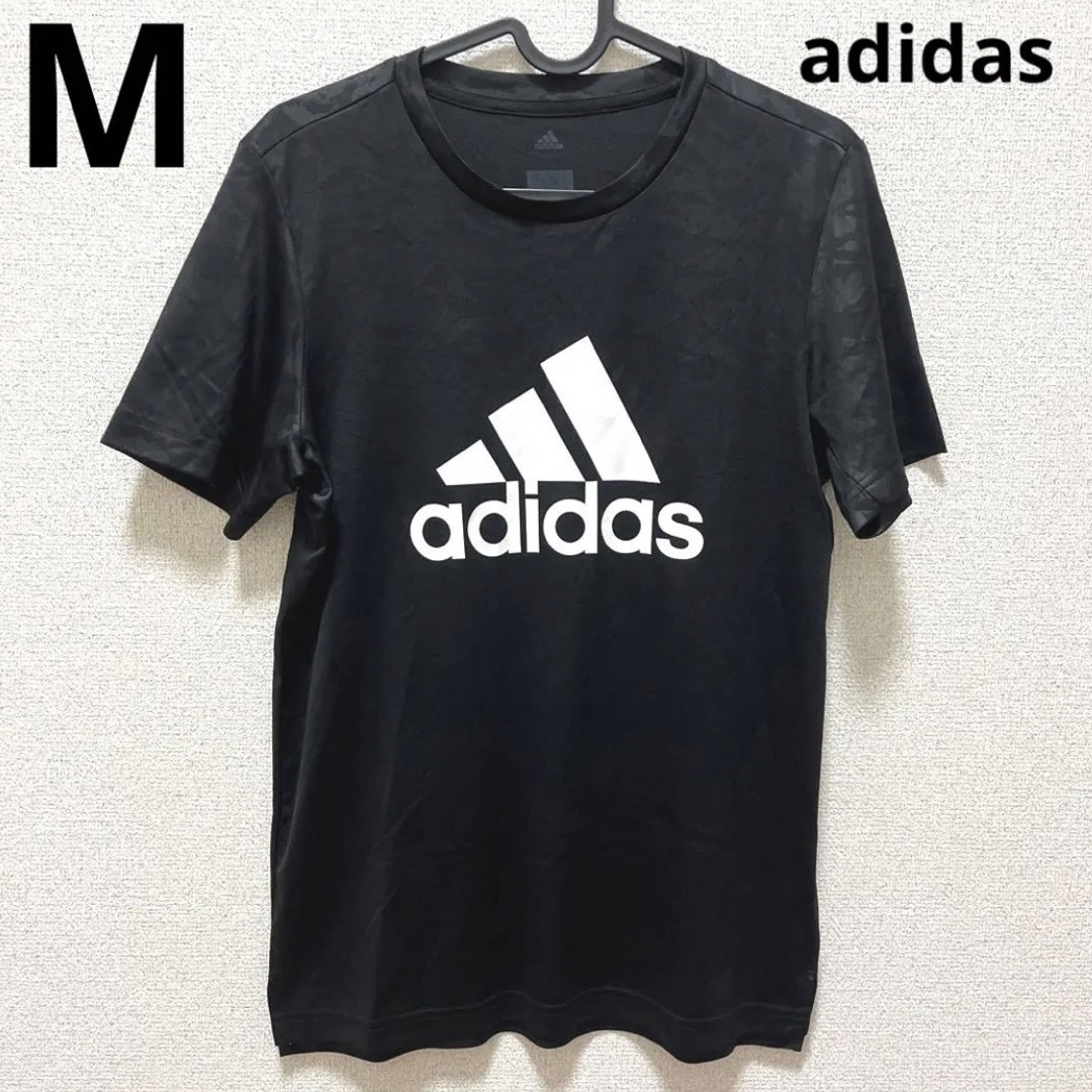 adidas(アディダス)の【837】adidas 半袖Tシャツ　M スポーツ/アウトドアのサッカー/フットサル(ウェア)の商品写真