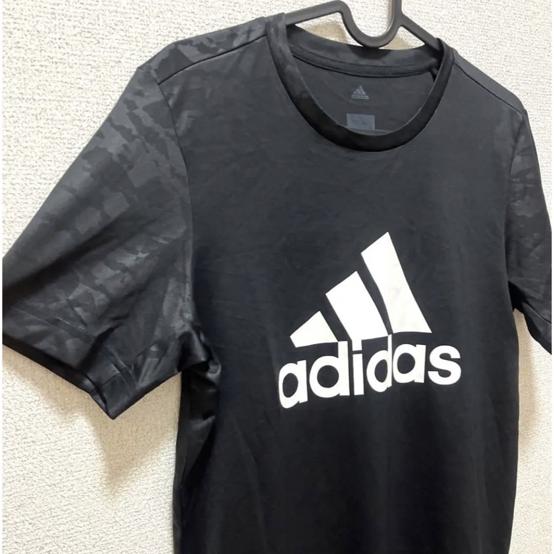 adidas(アディダス)の【837】adidas 半袖Tシャツ　M スポーツ/アウトドアのサッカー/フットサル(ウェア)の商品写真