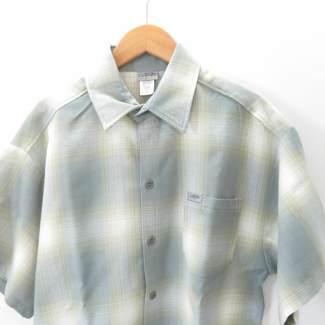 CALTOP(カルトップ)のCALTOP S/S OMBRE CHECK SHIRT メンズのトップス(シャツ)の商品写真