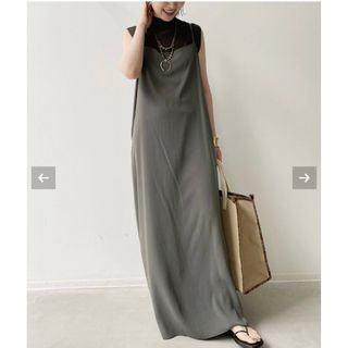 アパルトモンドゥーズィエムクラス(L'Appartement DEUXIEME CLASSE)のBack Drape Cami Dress(ロングワンピース/マキシワンピース)