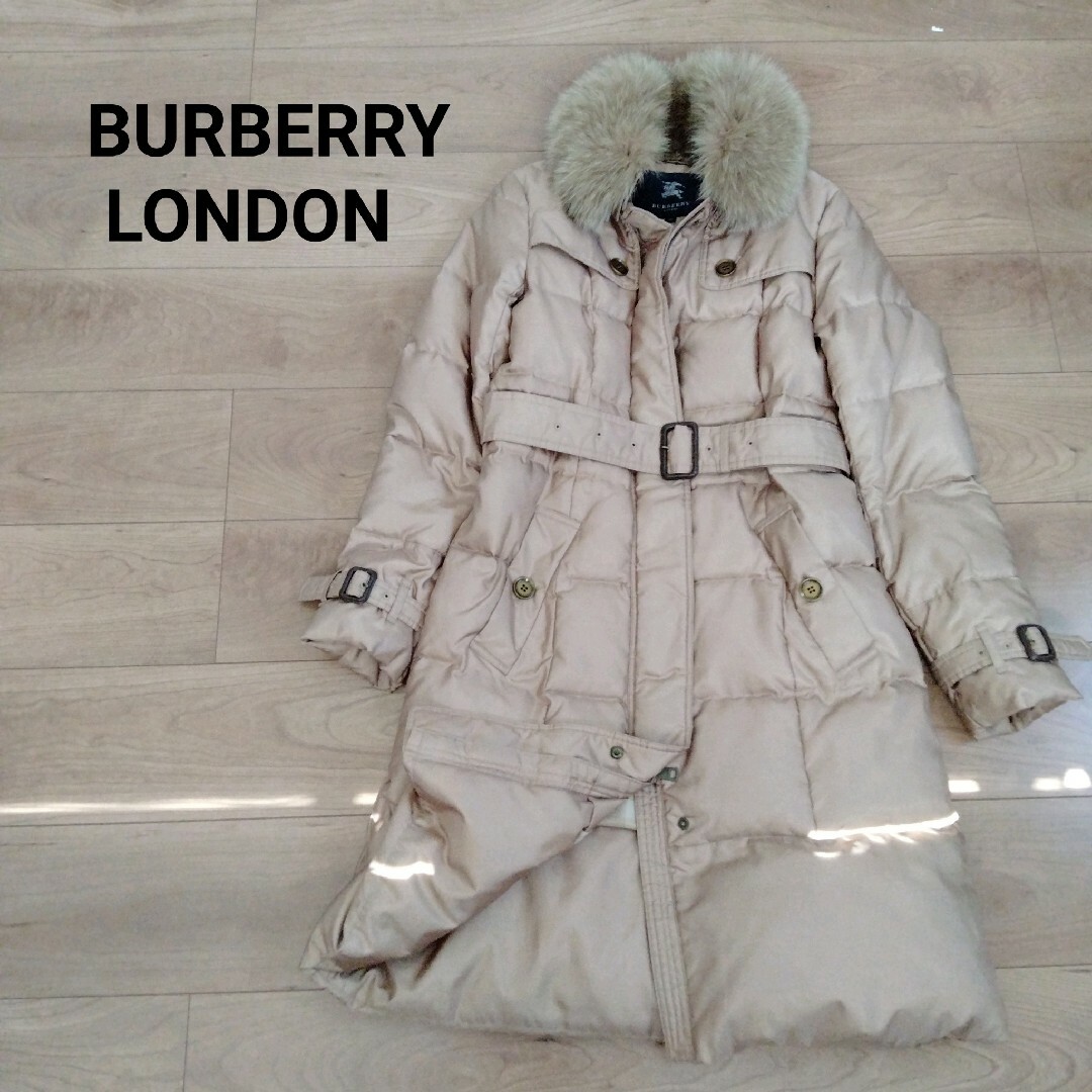 BURBERRY - 【最高級】【美品】バーバリーロンドン ダウンコート