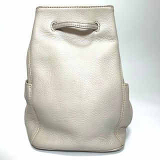 COACH レザー 巾着 ショルダーバッグ オフホワイト ヴィンテージ 4922