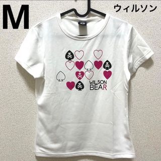 ウィルソン(wilson)の【843】ウィルソン　半袖デザインTシャツ　M(Tシャツ(半袖/袖なし))