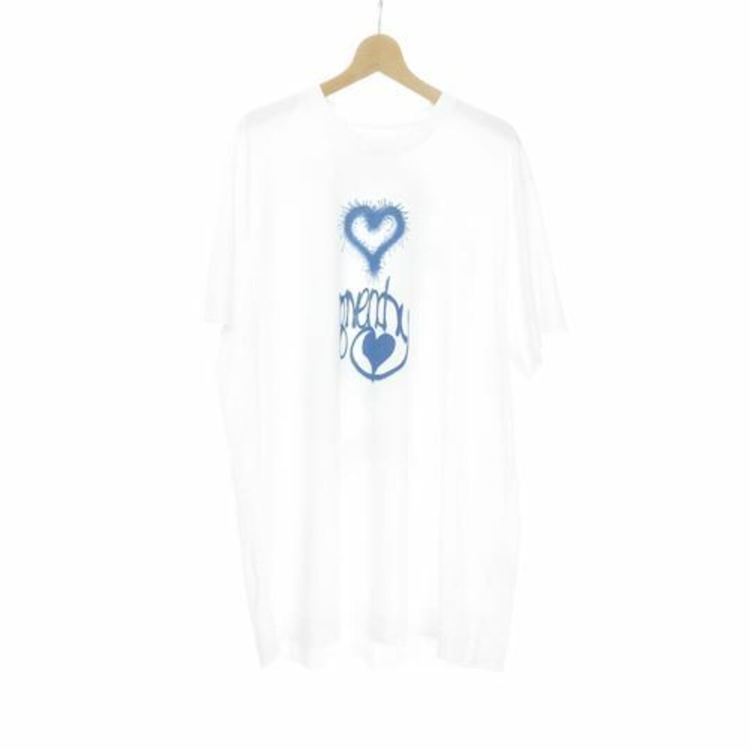 GIVENCHY - GIVENCHY 23AW Love プリント オーバーサイズ Tシャツ L 白