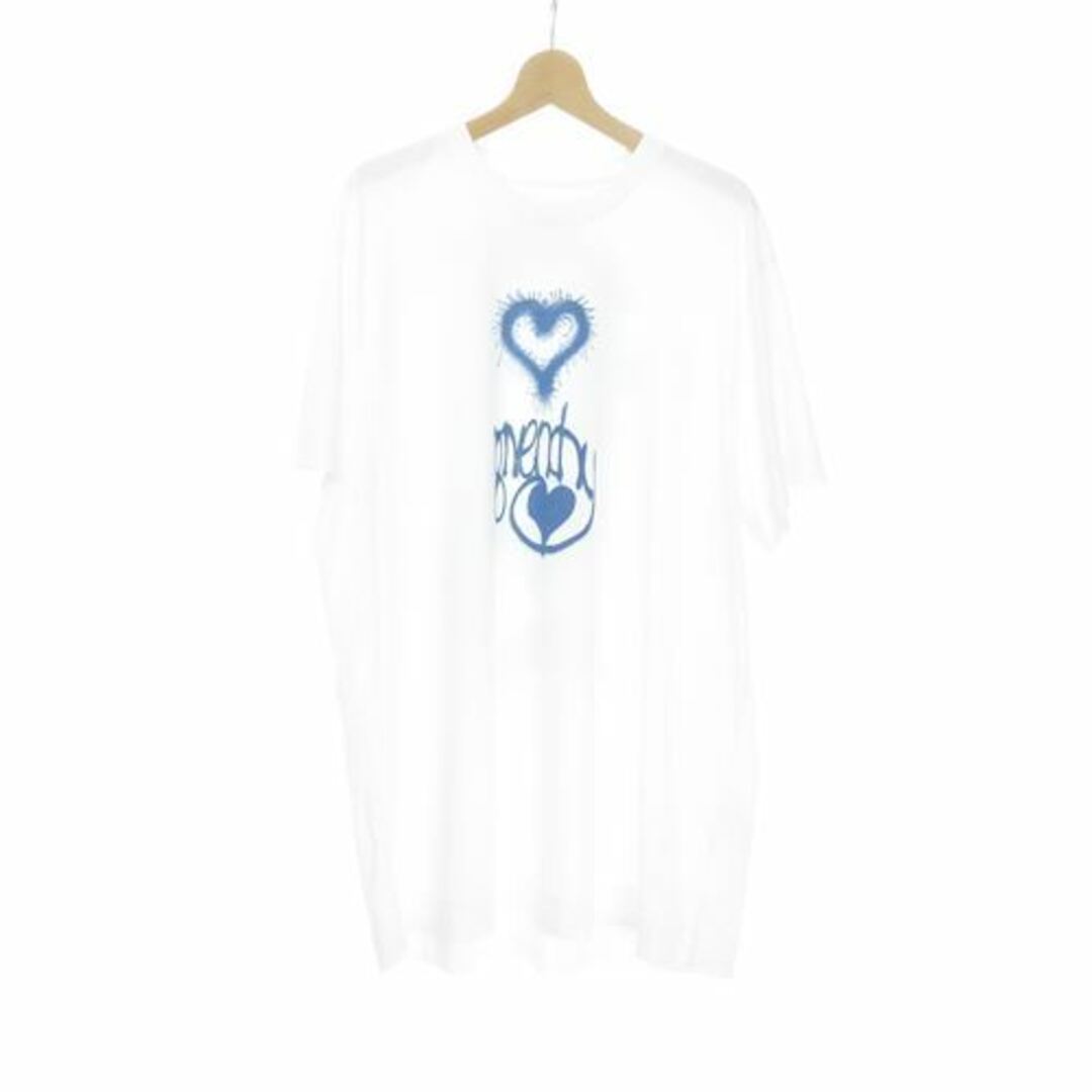 GIVENCHY 23AW Love プリント オーバーサイズ Tシャツ L 白58cm身幅