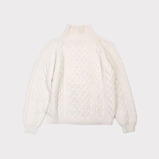 ビューティアンドユースユナイテッドアローズ(BEAUTY&YOUTH UNITED ARROWS)のH BEAUTY＆YOUTH【FISHERMAN HIGH NECK KNIT】(ニット/セーター)