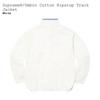 Supreme - Umbro Cotton Ripstop Track Jacket 白 Mサイズの通販 by