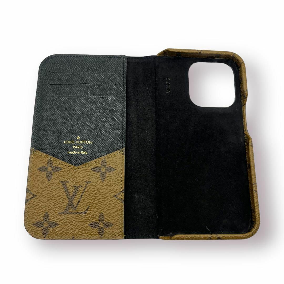 【美品】LOUIS VUITTON iPhone14 PRO 手帳型 カバー