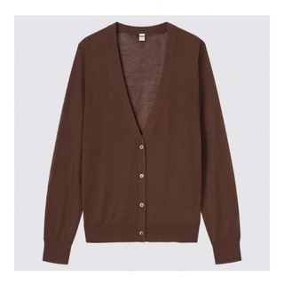 ユニクロ(UNIQLO)の【snow様専用】UNIQLO/ライトVネックカーディガン(カーディガン)