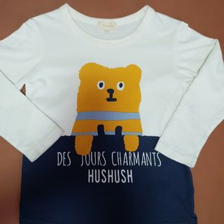 ハッシュアッシュ(HusHush)のキッズ　ハッシュアッシュ　カットソー110サイズ(Tシャツ/カットソー)