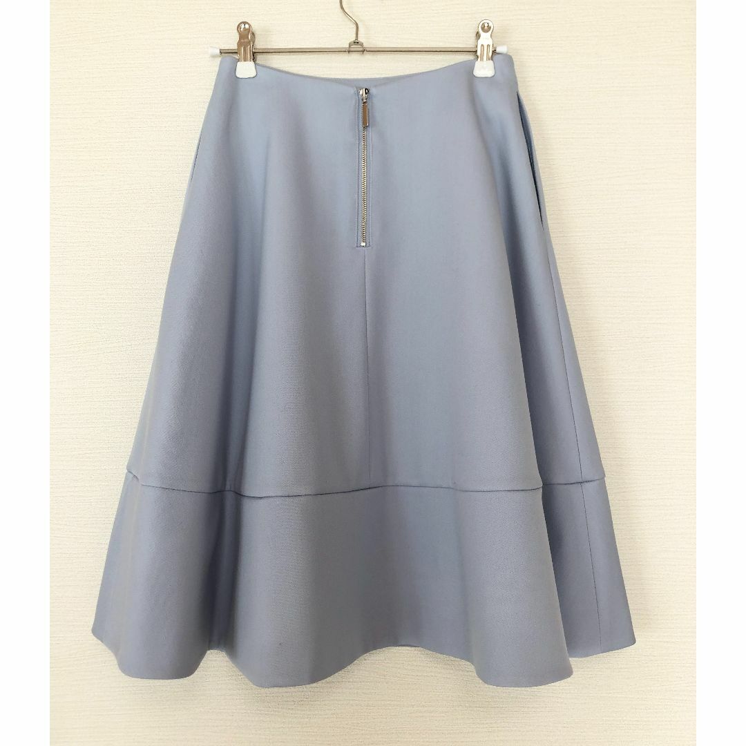 【美品】エムプルミエM-PREMER スカート　白　38 美シルエット