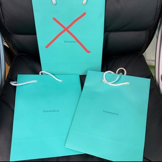 ティファニー(Tiffany & Co.)のティファニーショップ袋　２つ(ショップ袋)