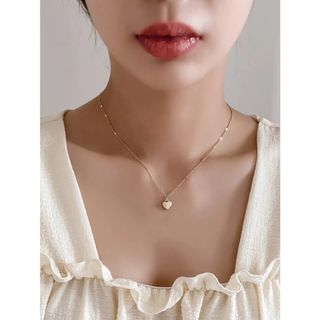 ザラ(ZARA)のハートペンダント ネックレス ゴールド 韓国(ネックレス)