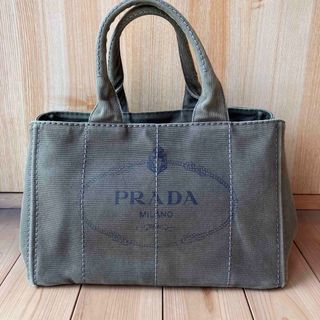 プラダ(PRADA)の【大人気】プラダ B1872B キャンバス カナパ ハンドバッグ(ハンドバッグ)