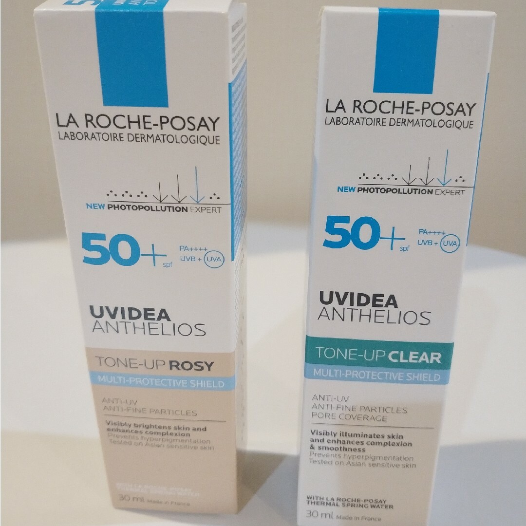 LA ROCHE-POSAY(ラロッシュポゼ)のラロッシュポゼ　トーンアップローズ&クリア　セット コスメ/美容のベースメイク/化粧品(化粧下地)の商品写真