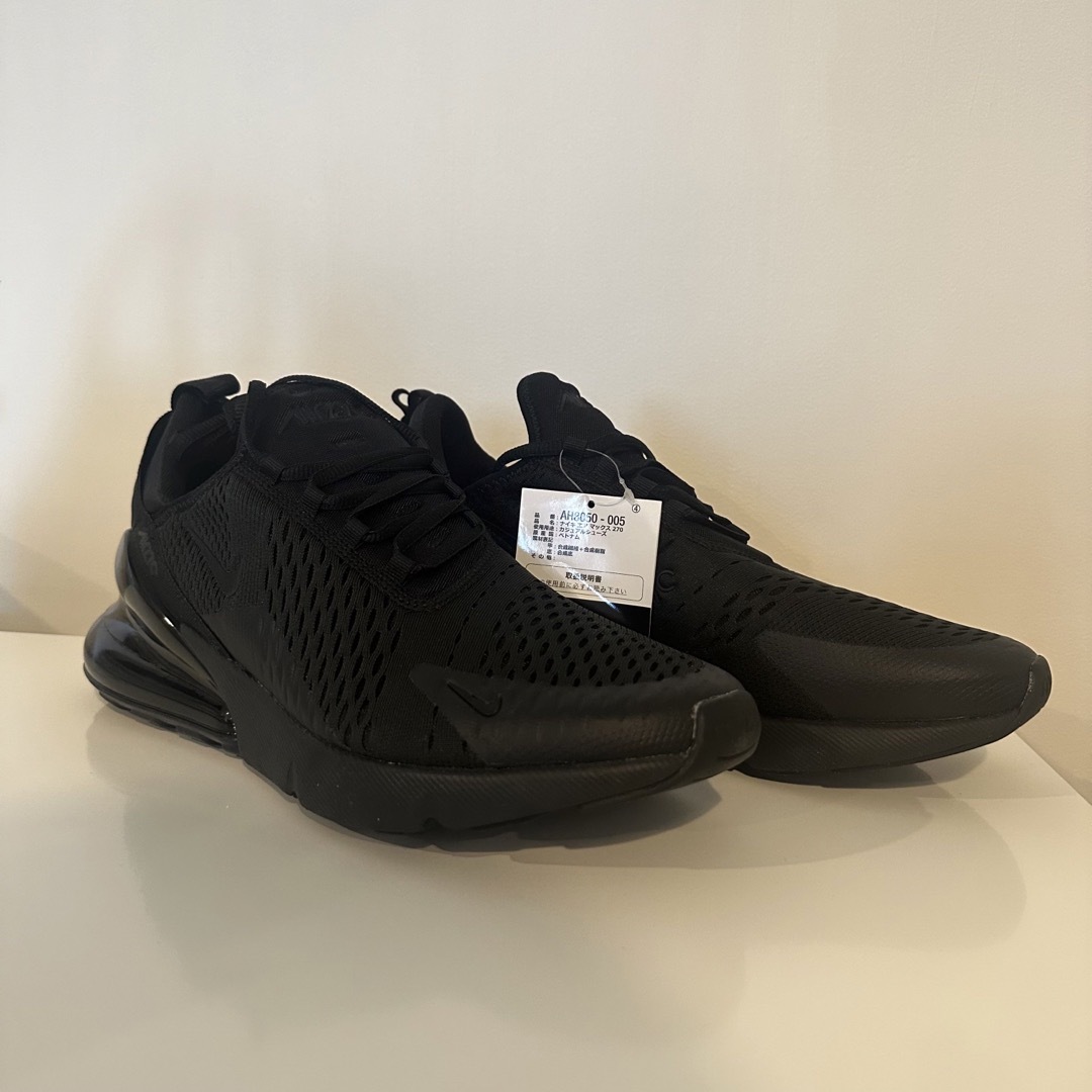 靴/シューズNIKE AIR MAX270 BLACK 28.5㎝※小さめ※