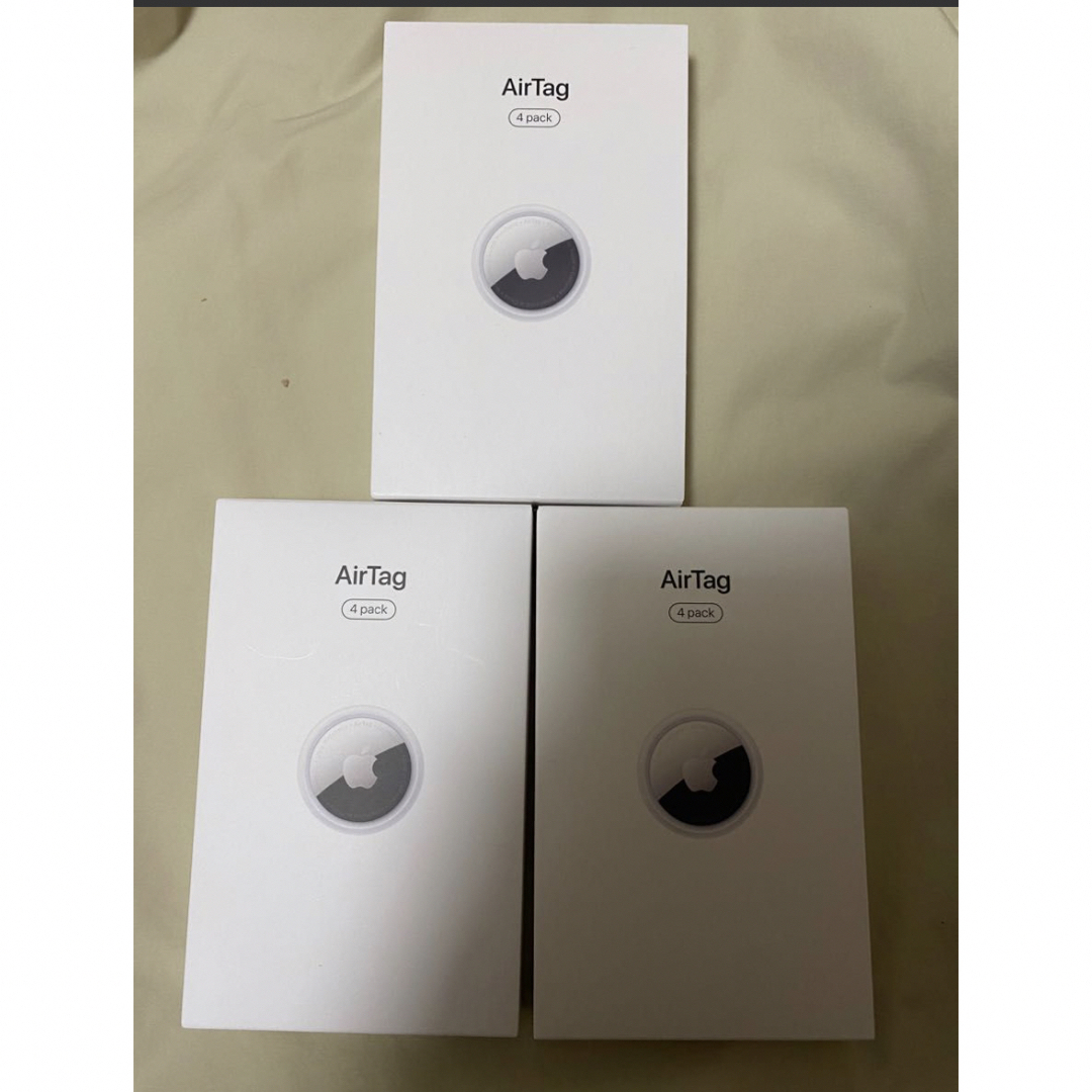 Apple AirTag 12個セット 4個セット× 3 未開封新品 - その他