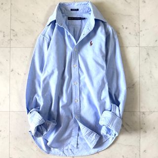 ラルフローレン(Ralph Lauren)の美品♪ラルフローレン ボタンダウンシャツ 定番 ホースマーク オックスシャツ(シャツ/ブラウス(長袖/七分))