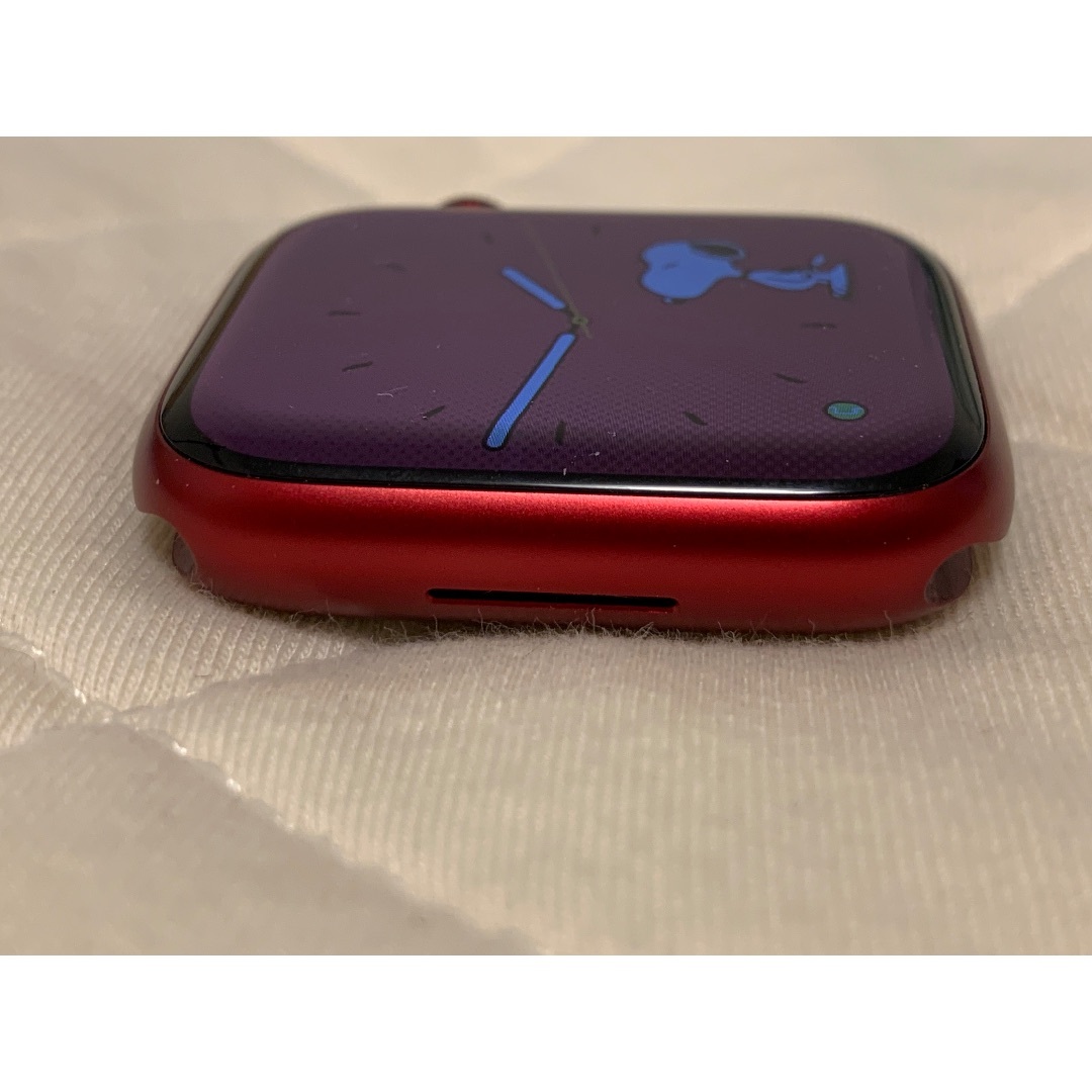 Apple Watch(アップルウォッチ)のApple Watch 7 GPS 45mm RED アルミ 箱有 バンド無 メンズの時計(腕時計(デジタル))の商品写真