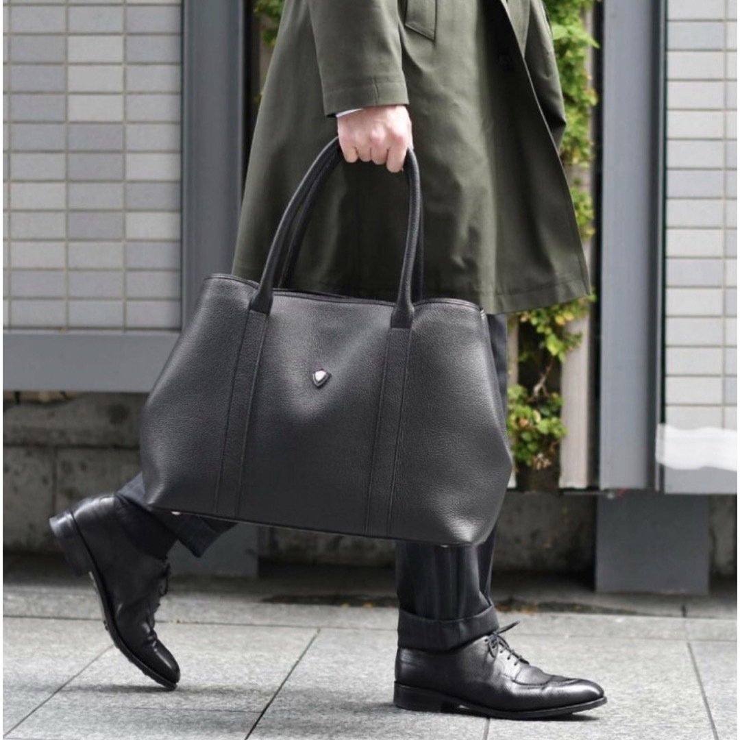 美品 CHAMBORD SELLIER CINON トートバッグ グレー