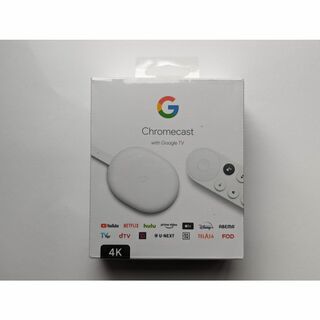 グーグル(Google)の【新品未開封】Chromecast with GoogleTV 4K(その他)