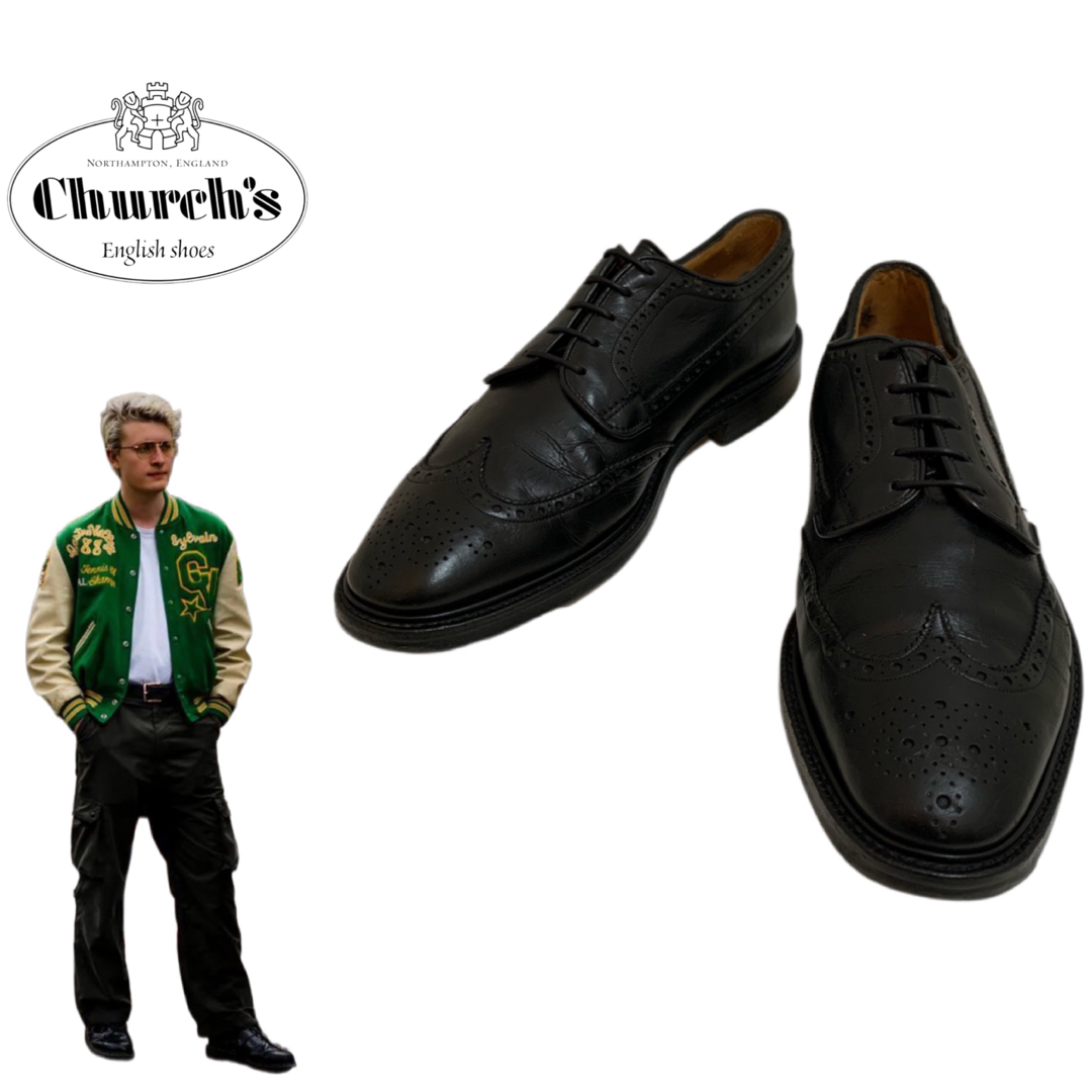 Church's チャーチ GRAFTON ウイングチップレザーシューズ 80F39sのChurch