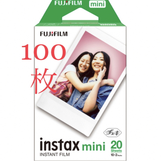 富士フイルム - 【100枚】フジフィルム　チェキフィルム100枚（2Pｘ5パック）