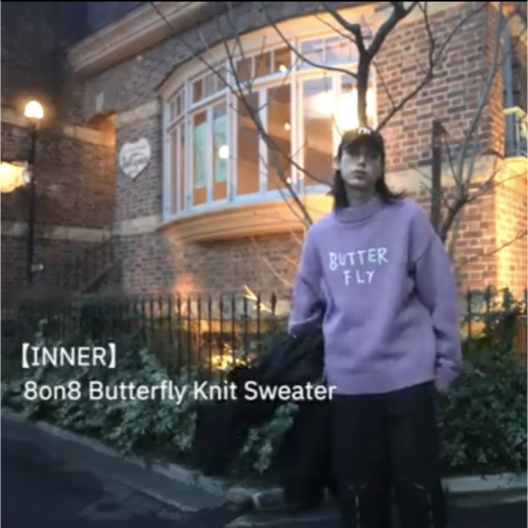 8on8 22aw モヘアニット KOOL ICE knitの通販 by UU's shop|ラクマ